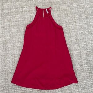 Southern Tide Raspberry Halter Dress